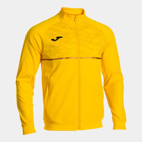 Žlutá mikina Joma Record III Full Zip