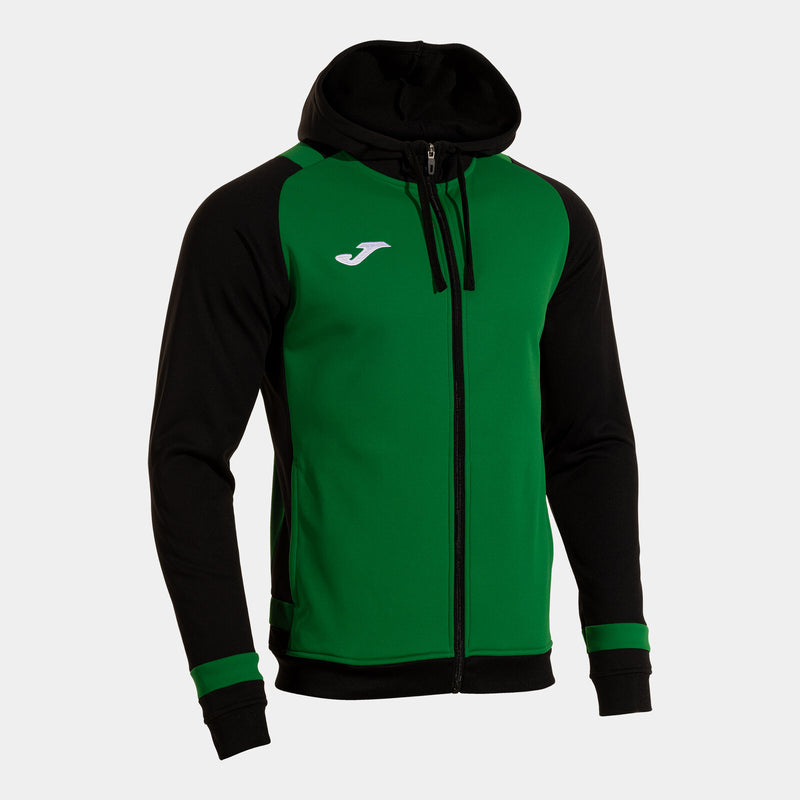 Mikina Joma Lider Zip-Up Hoodie černá