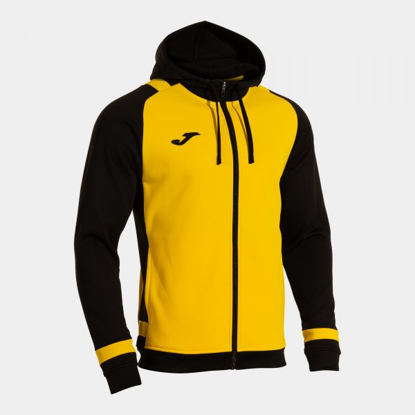 Mikina Joma Phoenix III Zip-Up Hoodie žlutá-černá