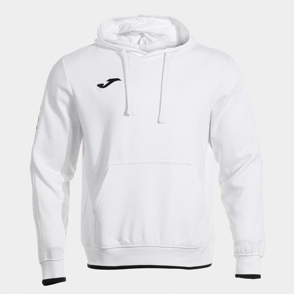 Bílá mikina Joma Olimpiada Hoodie s kapucí