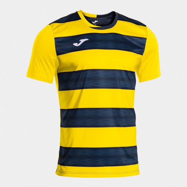 Tričko Joma Performance žlutá-tmavě modrá – sportovní tričko