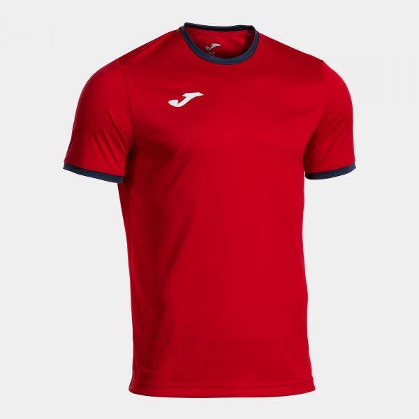Tričko Joma Combi Premium červená-tmavě modrá, sportovní tričko