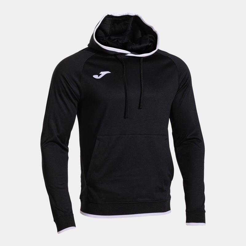 Mikina s kapucí Joma Combi Premium Hoodie černá-bílá