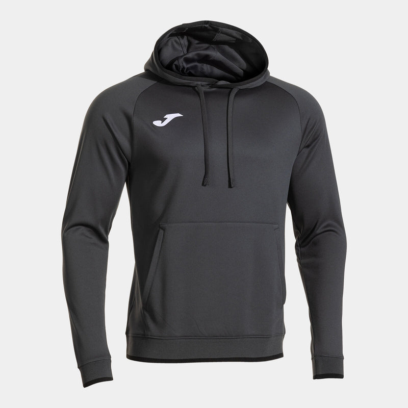 Mikina s kapucí Joma Combi Premium Hoodie antracitová-černá