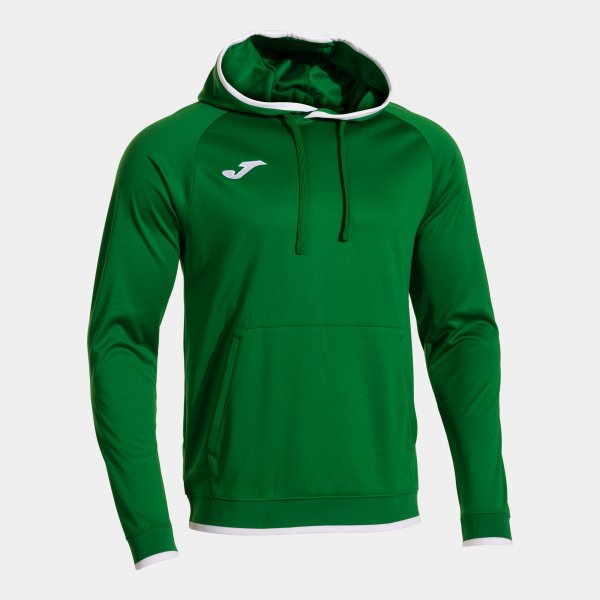 Mikina Combi Premium Hoodie zelená-bílá