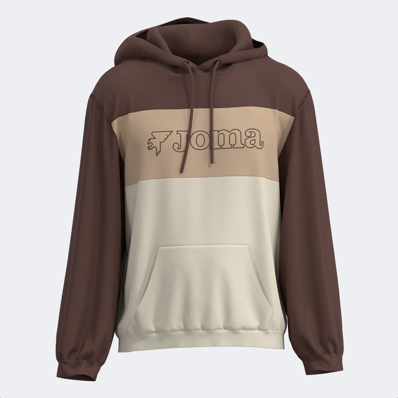 Mikina Joma Mimetic Hoodie hnědá