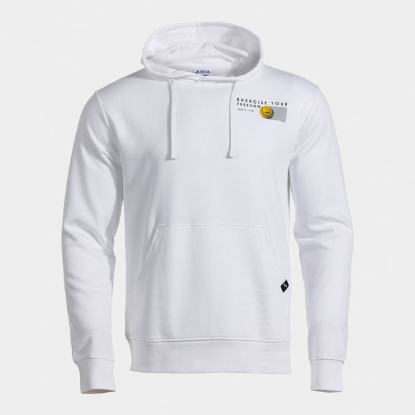 Mikina Joma Archieve Hoodie bílá