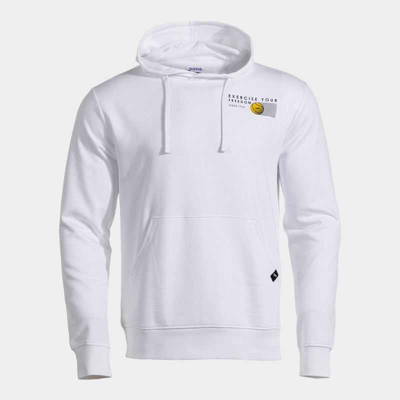 Mikina Joma Archieve Hoodie bílá