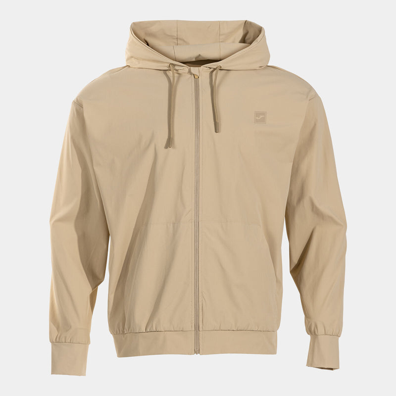 Hnědá mikina Joma Resort Zip-Up Hoodie