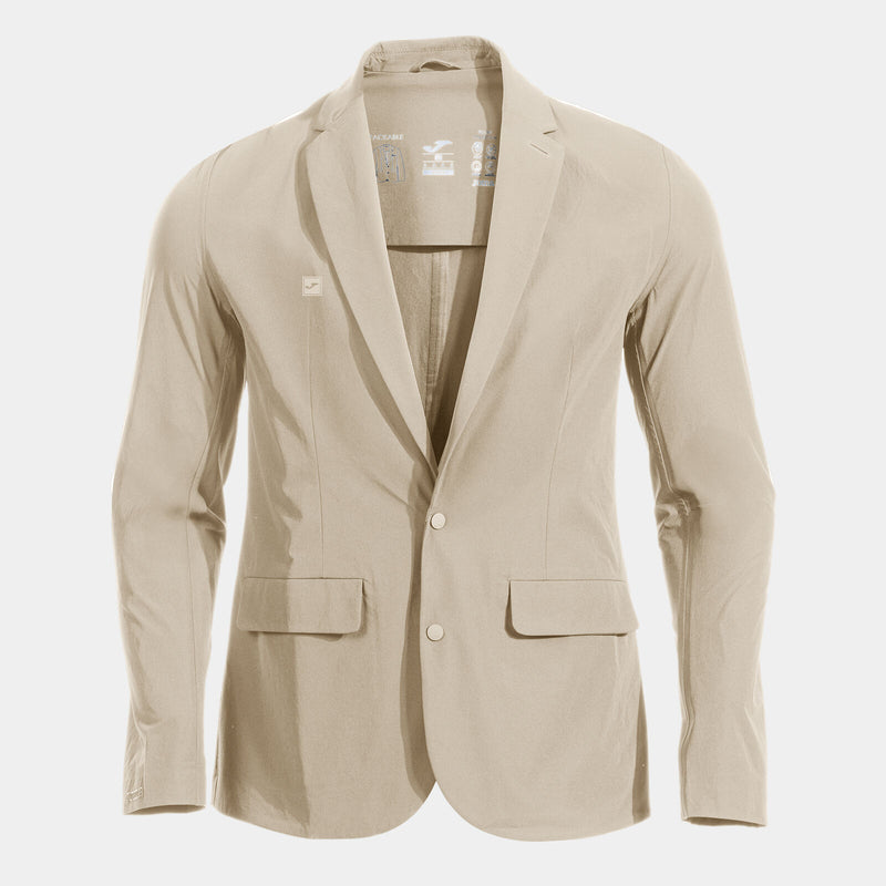 Hnědá mikina na zip Joma Resort Full Zip