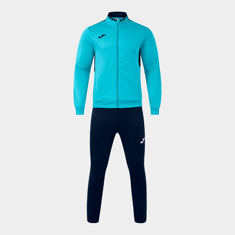 Fluo-tyrkysová souprava Joma Winner IV Tracksuit