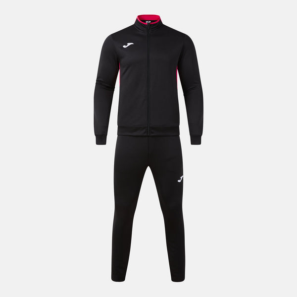 Černo-fuchsiová souprava Joma Winner IV Tracksuit