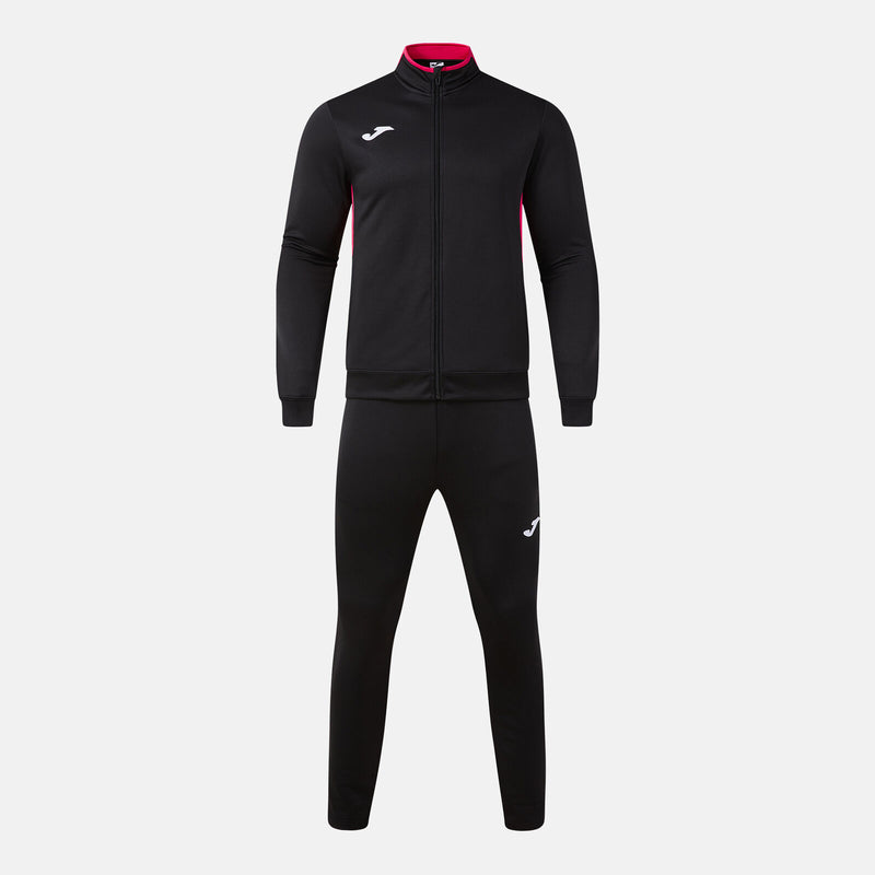 Černo-fuchsiová souprava Joma Winner IV Tracksuit