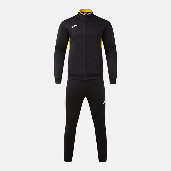 Černo-žlutá souprava Joma Winner IV Tracksuit