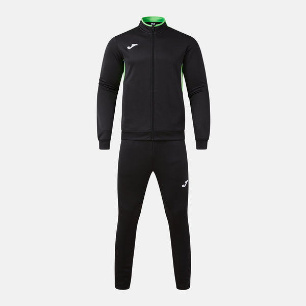 Černo-zelená souprava Joma Winner IV Tracksuit