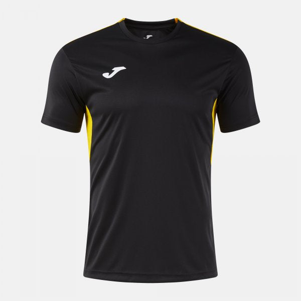 Tričko Joma Winner IV černá-žlutá – sportovní dres
