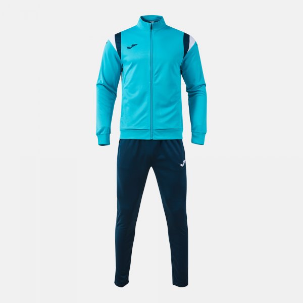 Tepláková souprava Joma Terra Tracksuit fluo-tyrkysová