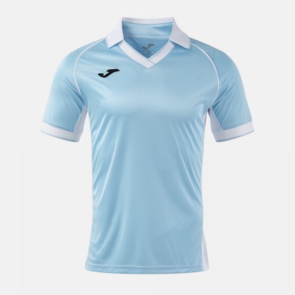 Polokošile Joma Vintage Eco Retro světle modrá-modrá