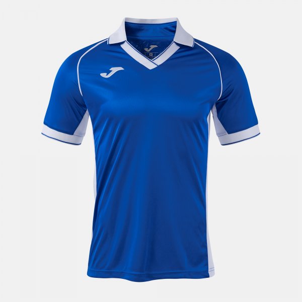 Polokošile Joma Vintage Eco Retro královská modrá-bílá