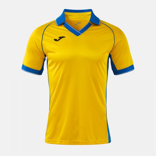 Polokošile Joma Vintage Eco Retro žlutá-královská modrá