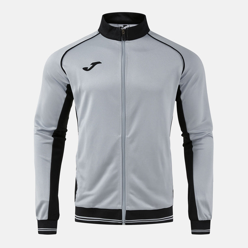 Mikina Joma Vintage Eco Retro Full Zip šedá-černá