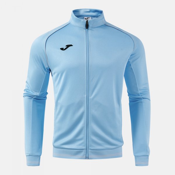Mikina Joma Vintage Eco Retro Full Zip světle modrá