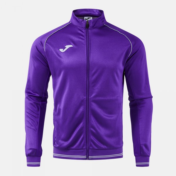 Mikina Joma Vintage Eco Retro Full Zip fialová