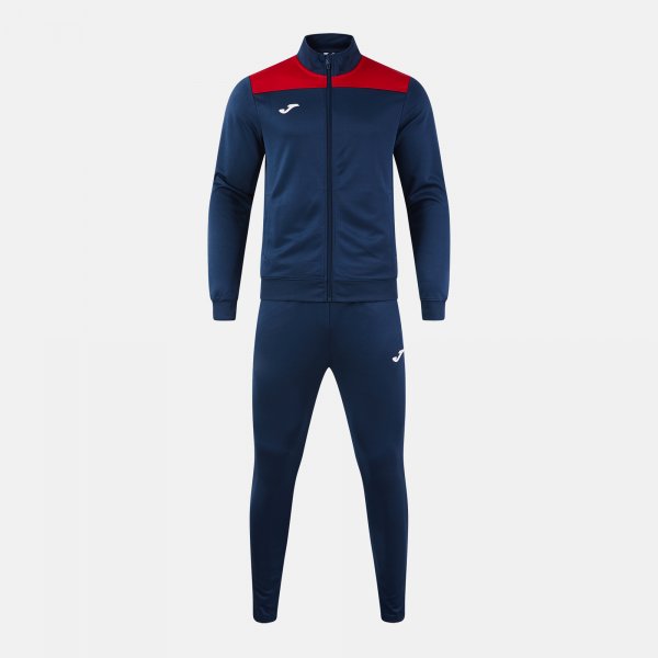 Teplákovka Joma Phoenix III tmavě modrá-červená