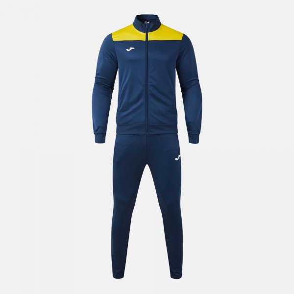 Teplákovka Joma Phoenix III tmavě modrá-žlutá