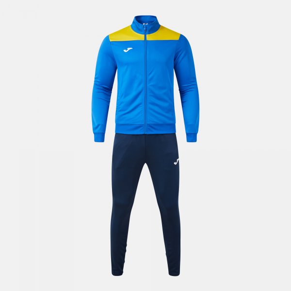 Teplákovka Joma Phoenix III královská modrá-žlutá
