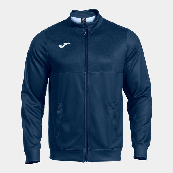 Mikina Joma Court Full Zip tmavě modrá