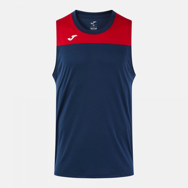 Tmavě modro-červené sportovní tričko Joma Phoenix III