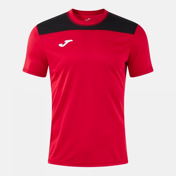 Tričko Joma Phoenix III červená-černá, sportovní tričko