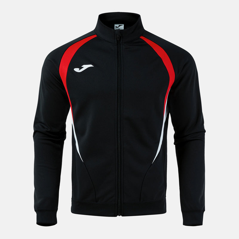 Mikina Joma Championship Full Zip černá a červená