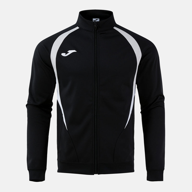 Mikina Joma Championship Full Zip černá a šedá