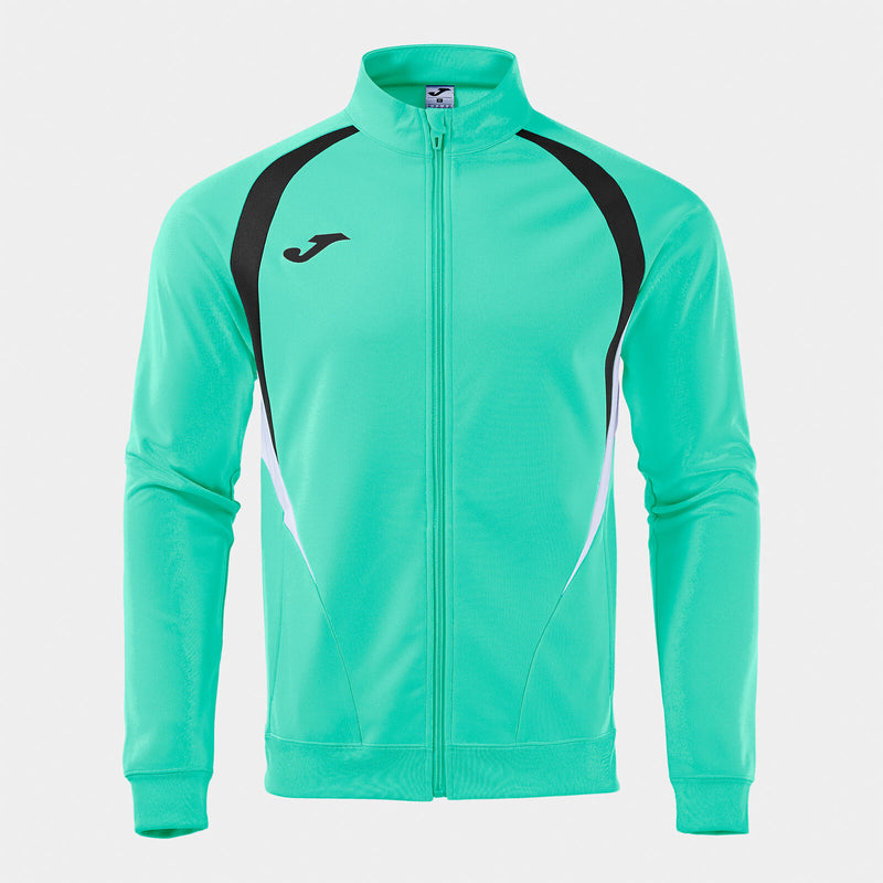Mikina Joma Championship Full Zip světlá zelená