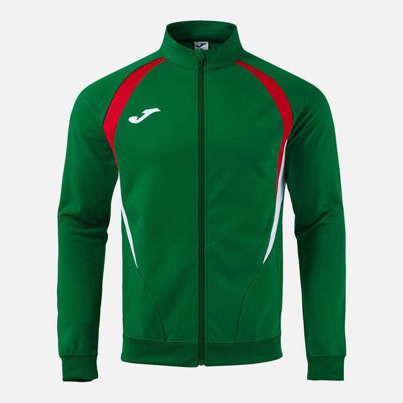 Mikina Joma Championship Full Zip zelená červená