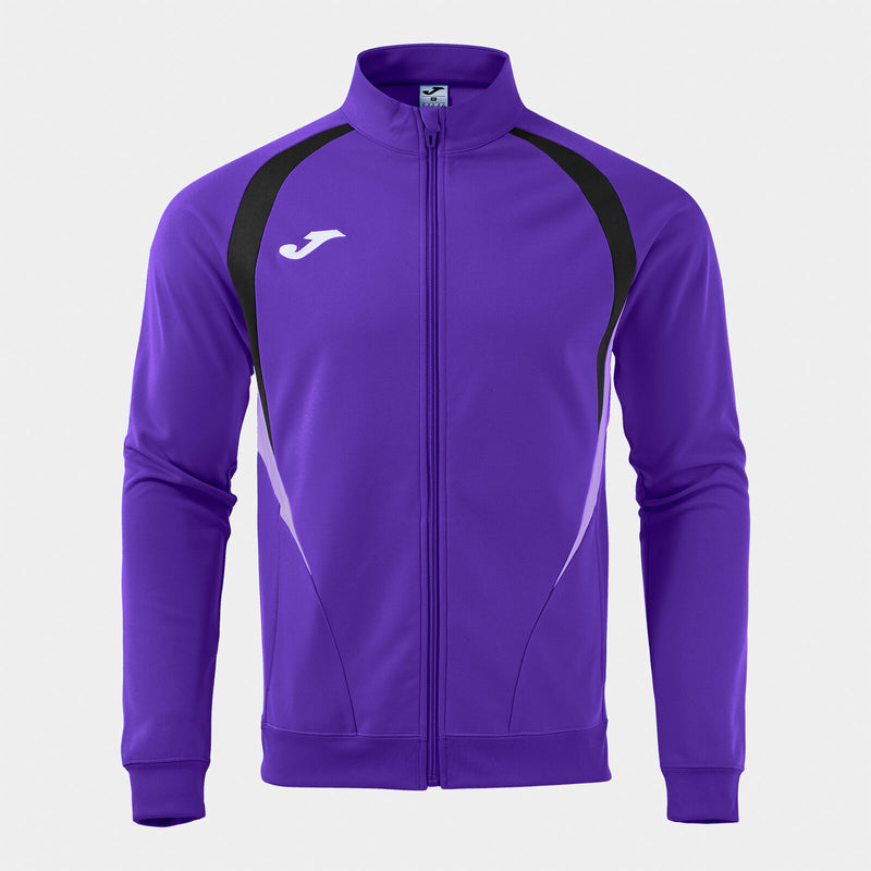 Mikina Joma Championship Full Zip fialová