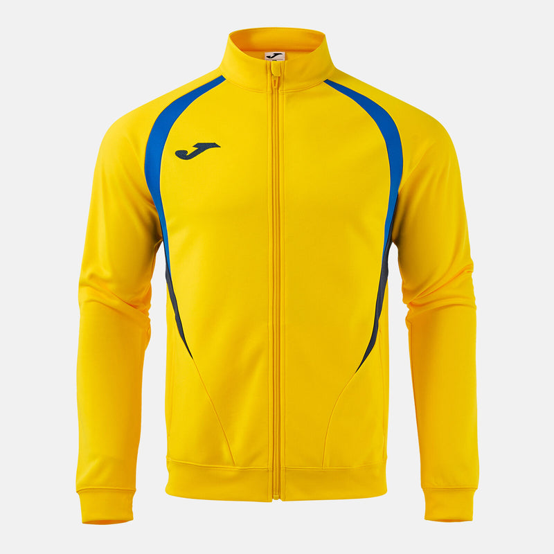 Mikina Joma Championship Full Zip žlutá královská modrá