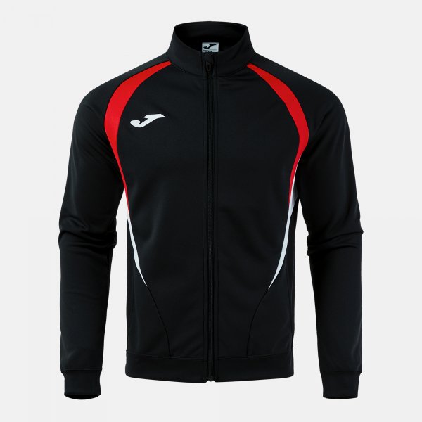 Mikina Joma Championship Full Zip černá a červená