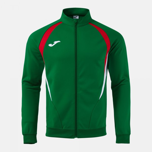 Mikina Joma Championship Full Zip zelená červená