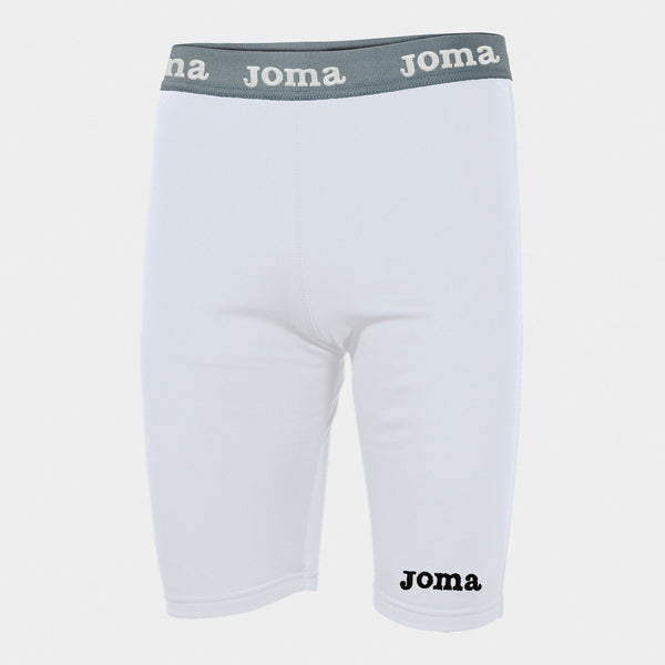 Funkční legíny Joma Warmer Tights bílé – zateplená spodní vrstva