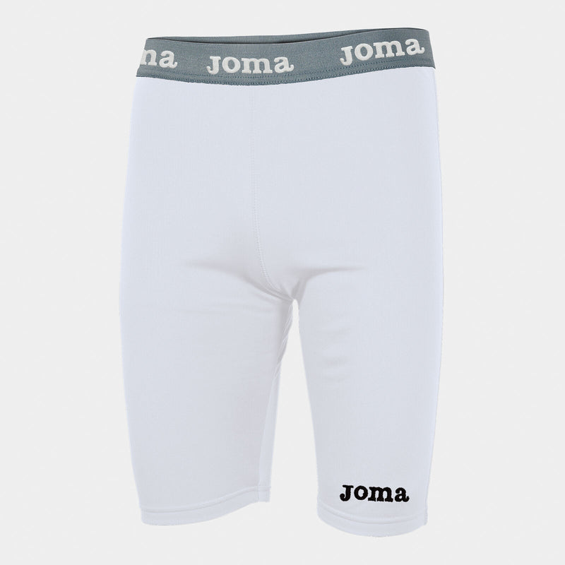 Funkční legíny Joma Warmer Tights bílé – zateplená spodní vrstva