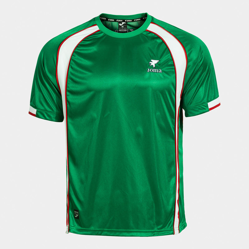 Tričko Joma Futbol Retro Mundial zelená-bílá