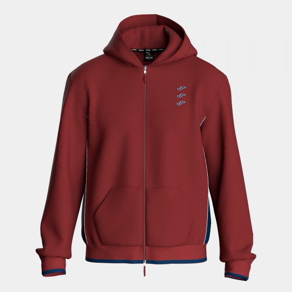 Mikina Mimetic Zip Up – červená