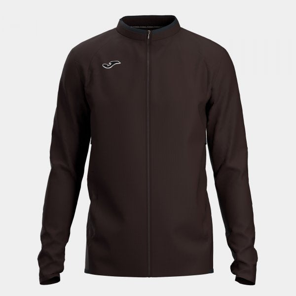 Mikina Challenge Full Zip – hnědá