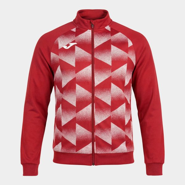 Mikina Lion Full Zip – červená