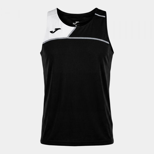 Tričko Record 1k Tank Top – černá-bílá