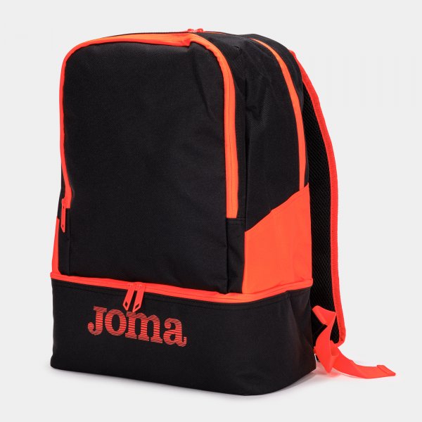 JOMA Estadio III Backpack Black-Orange