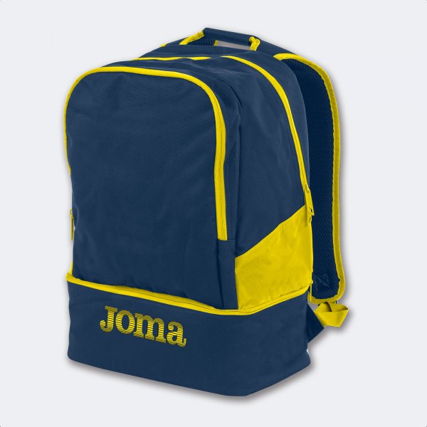 Tmavě modro-žlutá sportovní taška Joma Estadio III